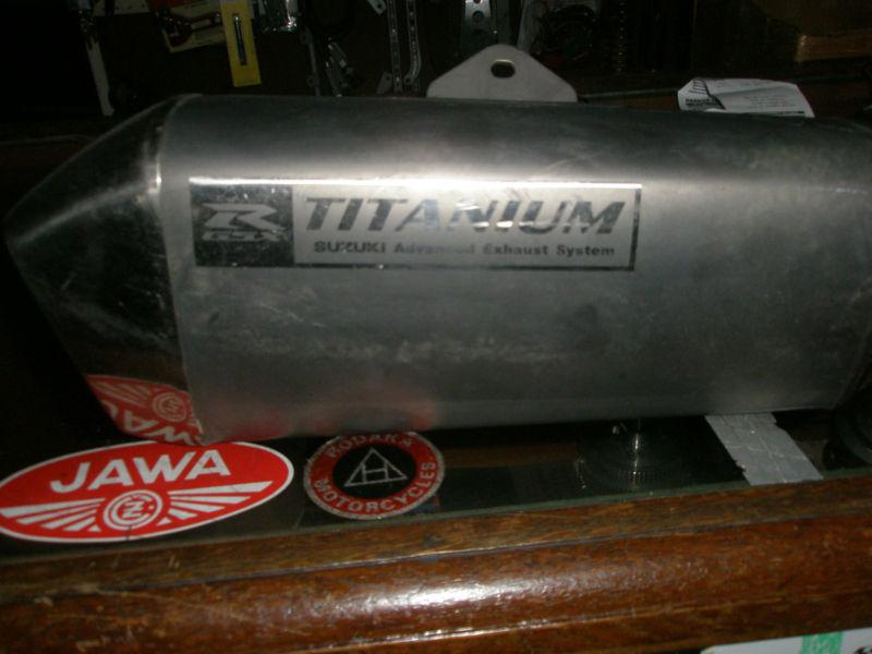 Suzuki 2005.gsxr 1000, kaw.yamaha 2005 titanium muffler