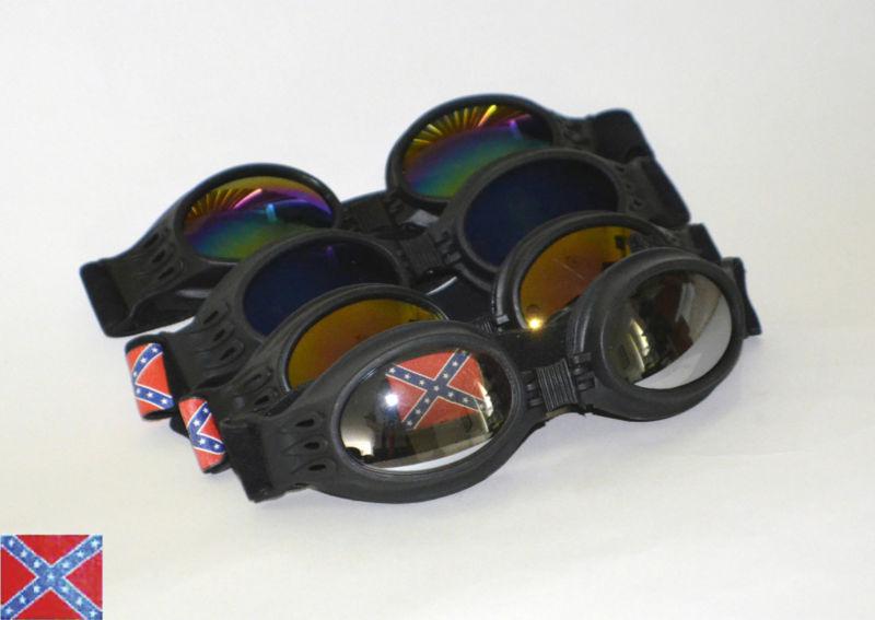 Motocross mx atv googles adult flexible “flag”