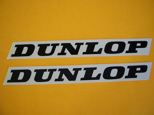 2 of the best dunlop suspension fork fender emblem stickers decals on ebay 