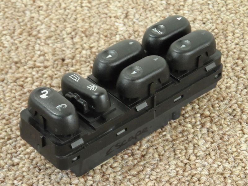 2001-'06 ford escape mazda tribute driver's door master window switch  warranty!