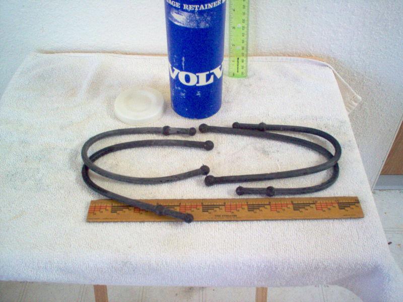 VOLVO TUBE W/ CAPS ENDS CARDBOARD SIGN OF WEAR LUGGAGE RACK BAGAGEHALLARE , US $19.00, image 4