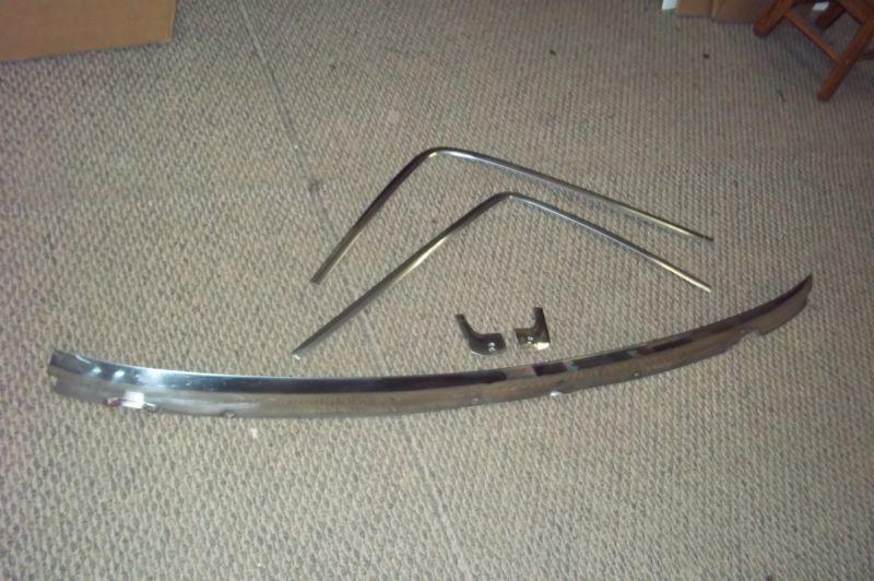 Buy 197074 CUDA CHALLENGER WINDSHIELD CHROME TRIM SET ORIGINAL NICE