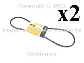 Mercedesr107 w126 power steering belt contitech oem new (2) + warranty