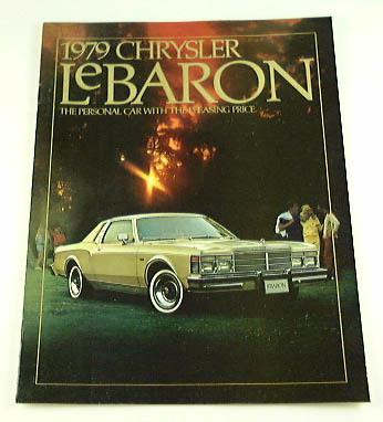 1979 79 chrysler lebaron brochure medallion salon