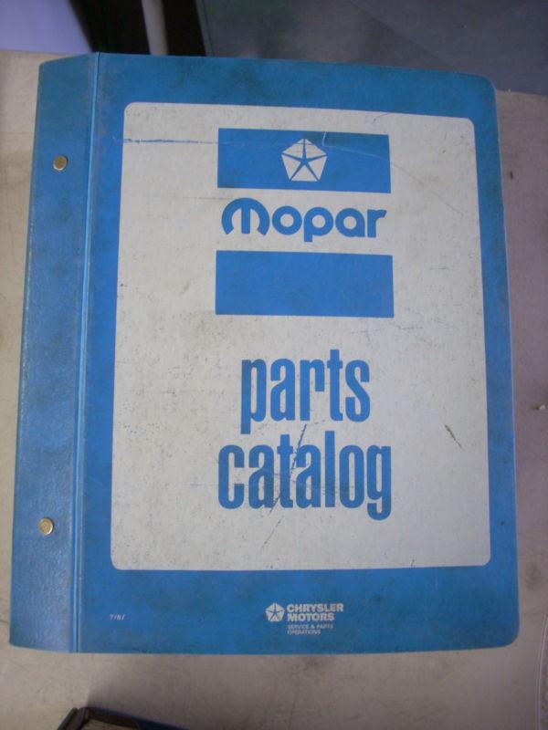 Buy 1988 1989 Mopar Dodge Truck Parts Book Manual Catalog Light Duty in