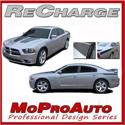 2011 dodge charger recharge combo decals graphics 3m pro grade vinyl 808