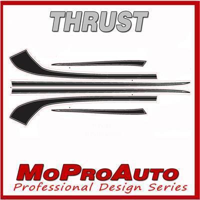 2014 pro grade 3m vinyl ford focus thrust side stripes decals graphics xn3