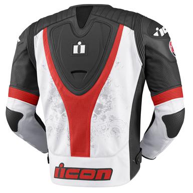 ICON JACKET PRIME HERO CRUSADER BLACK/WHITE MD 2810-2052, US $495.00, image 2