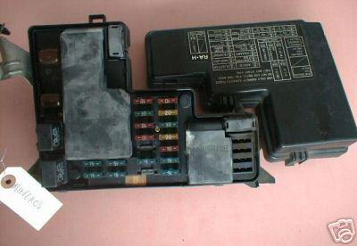 88 89 1990 honda accord fuse box with fuses & relays mh88k03
