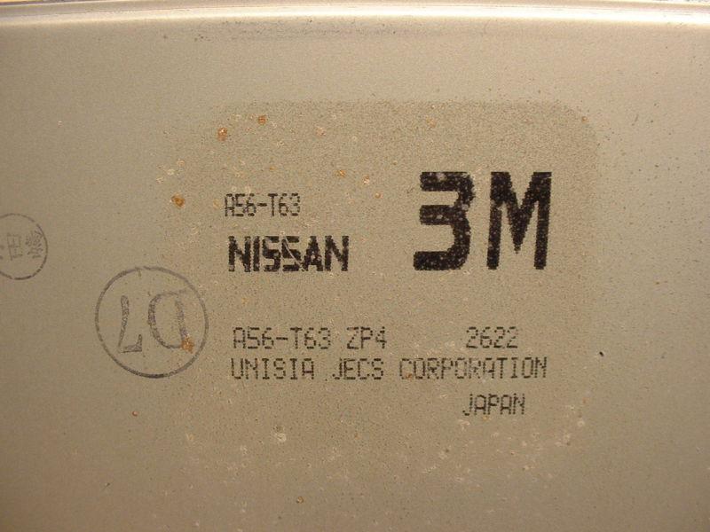 2003 NISSAN MAXIMA ECM/ENGINE COMPUTER ECM COMPUTER # A56-T63 ZP4, US $99.99, image 2
