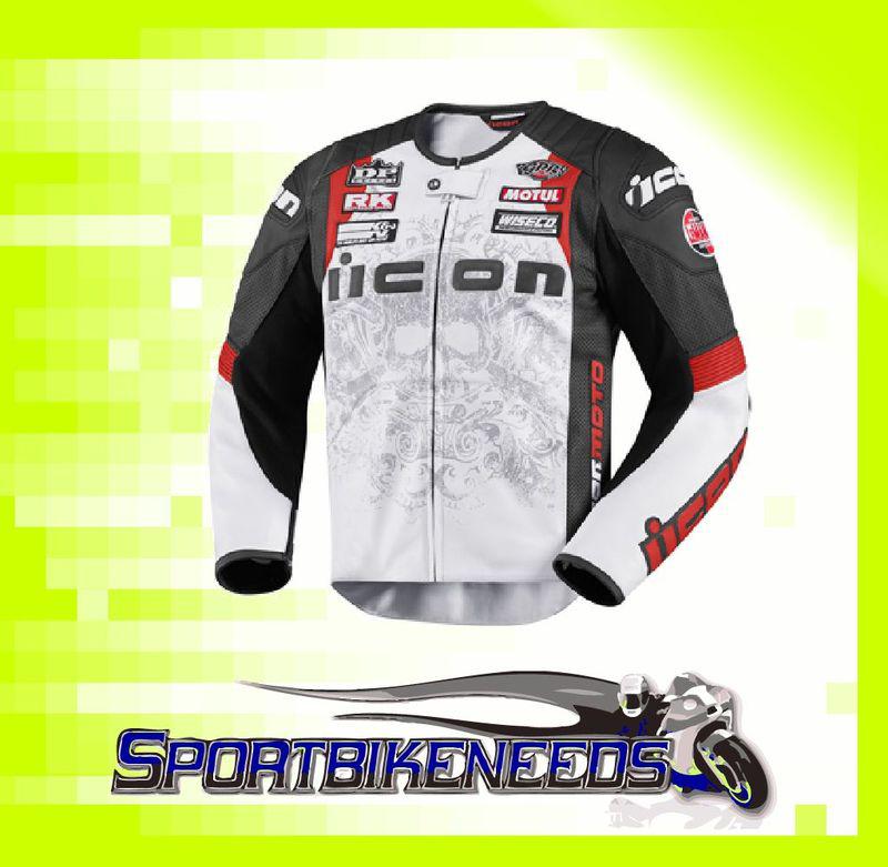 Icon prime overlord hero jacket leather crusader xl