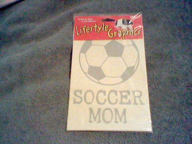 Soccer mom car graphic