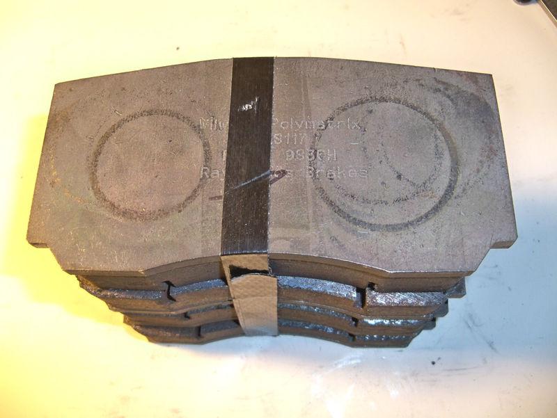 Find Brembo / Wilwood front brake pads Polymatrix 15H cmpd (PFC 7772
