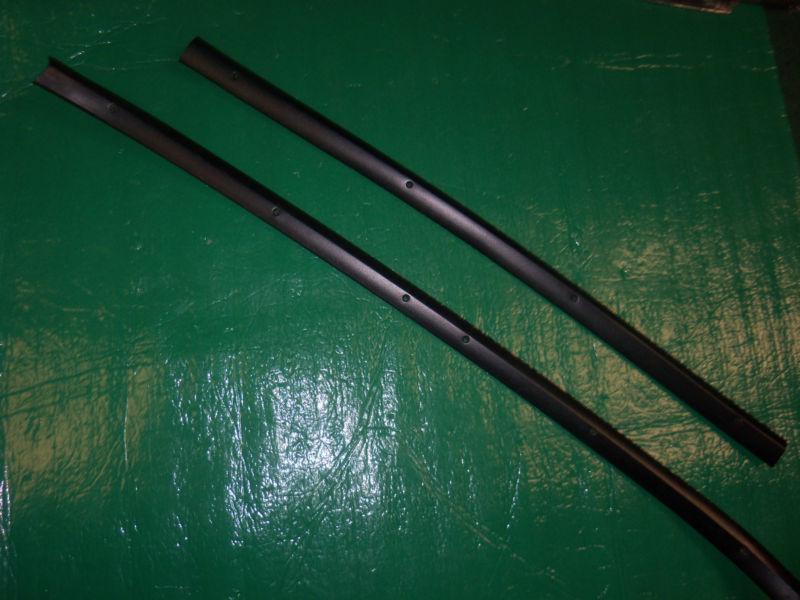 1973 1981 camaro firebird oem front & rear headliner trim in black