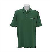 Bmw genuine logo oem factory ez-tech interlock polo shirt / pine m medium