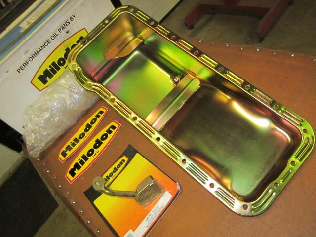 FORD 390,427,428,MILODON,7 QT.OIL PAN,#31130,PICKUP SCREEN # 18370,FEL-PRO GASKE, US $220.00, image 4