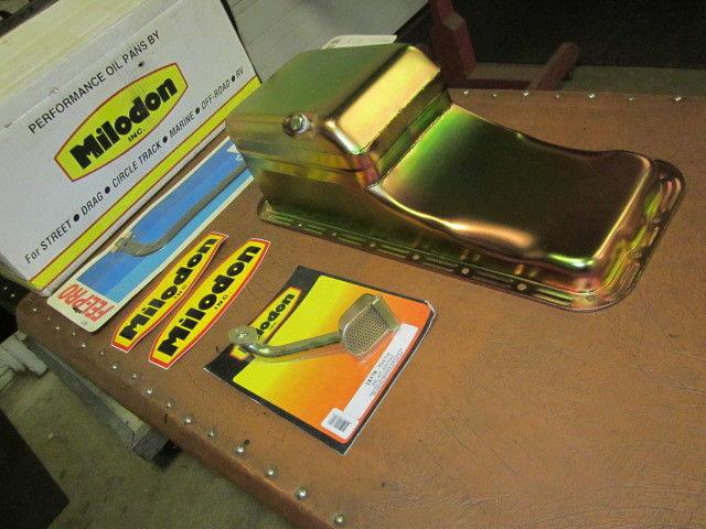 FORD 390,427,428,MILODON,7 QT.OIL PAN,#31130,PICKUP SCREEN # 18370,FEL-PRO GASKE, US $220.00, image 5