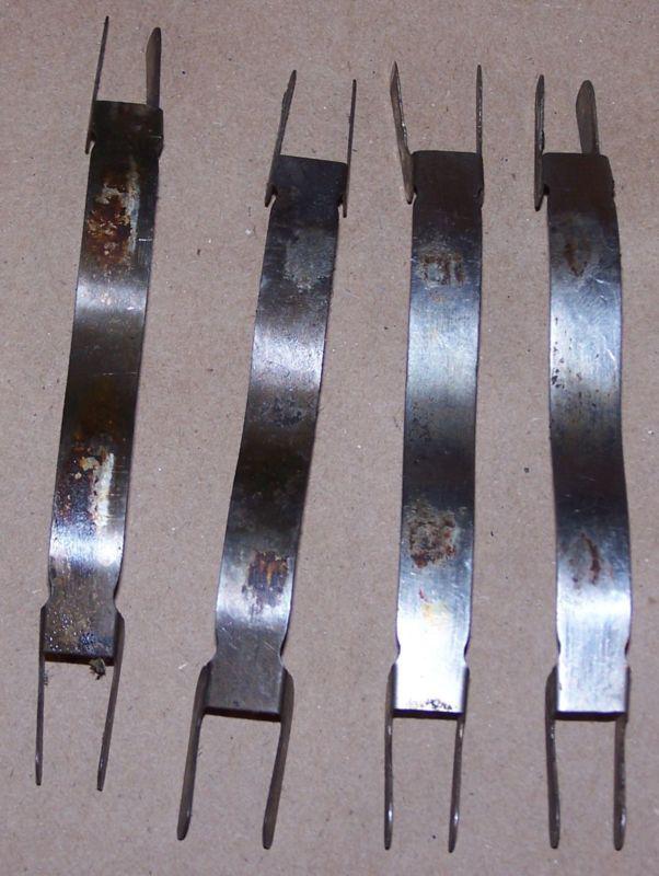 Used fiat 850 x-1/9 brake pad springs (4) narrow