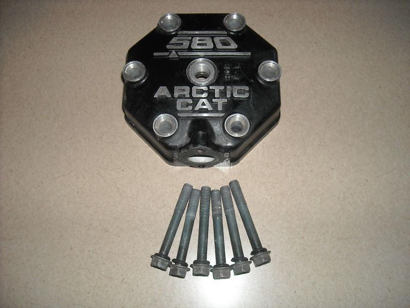 Arctic cat zr 580 cylinder head and bolts, fits zr, ext, pantera, part #3004-064