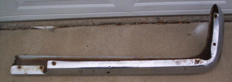 59 CHEVROLET RIGHT FRONT BUMPER HALF --Check This Out--, US $80.00, image 2