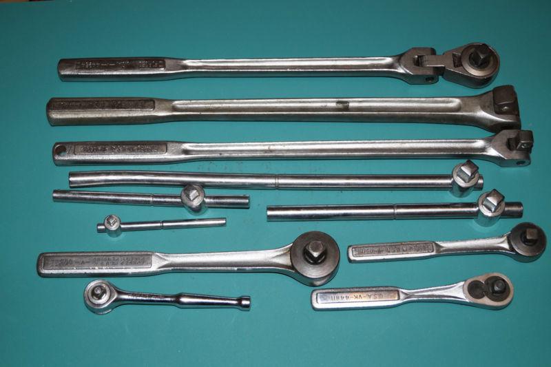 Vintage craftsman ratchets and breaker bars 