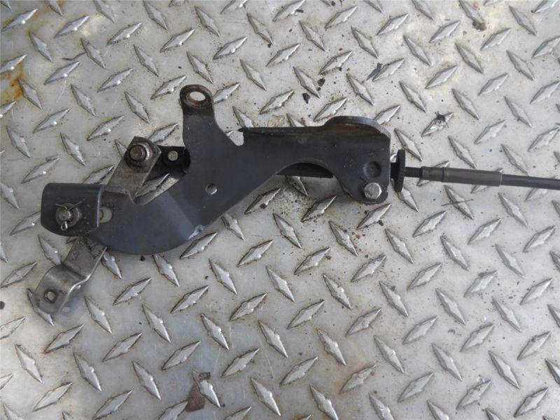 Omc inboard 4.3 engine motor throttle linkage w/ bracket