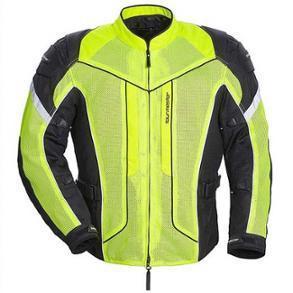 Tourmaster sonora air textile jacket hi-viz yellow/black - womans sm