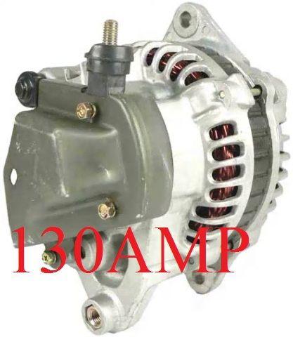 100% new mazda rx7,rx 7,r2,turbo alternator 93,94,95,96  high amp w/ heat shield