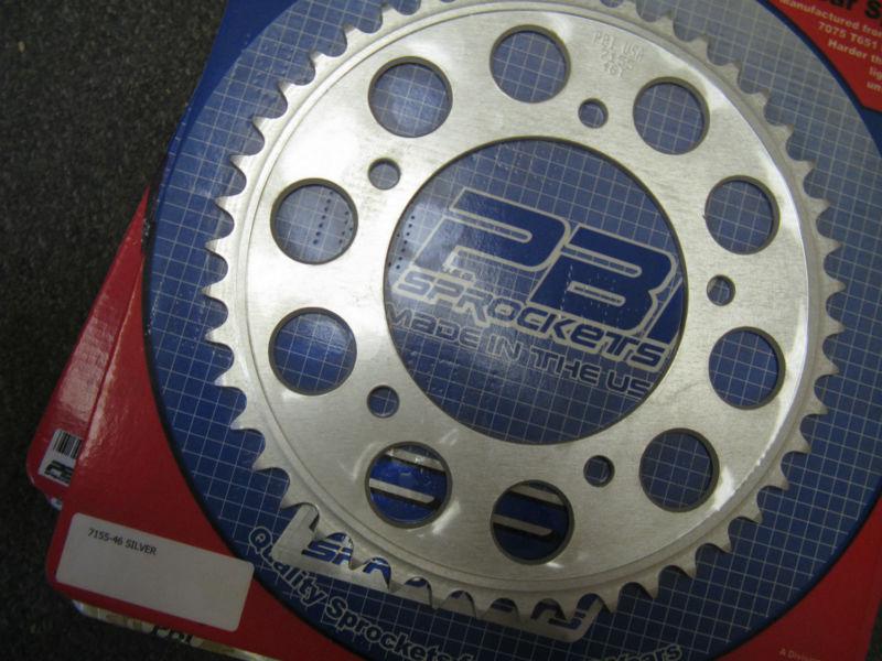 Pbi rear sprocket - 46 teeth  - 520 width -  yamaha   yzf-r6s   r6s  r6