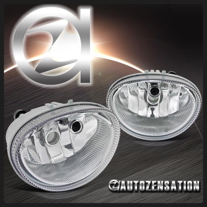 Find 9804 Caravan Concorde Chrome Clear Front Bumper Driving Fog