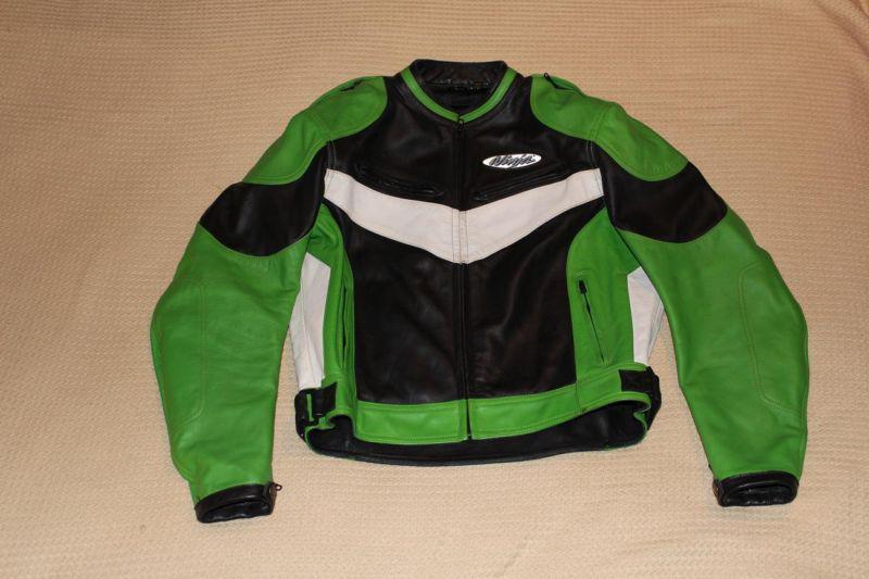 Womens Kawasaki leather jacket excellent condition, US $0.99, image 2