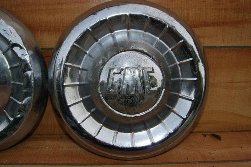 1955-1959 GMC Chrome Hubcaps (Original), US $70.00, image 4