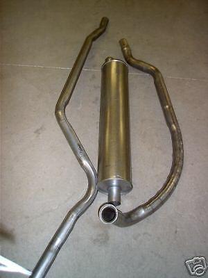 1949 cadillac single exhaust system, 304 stainless, all models