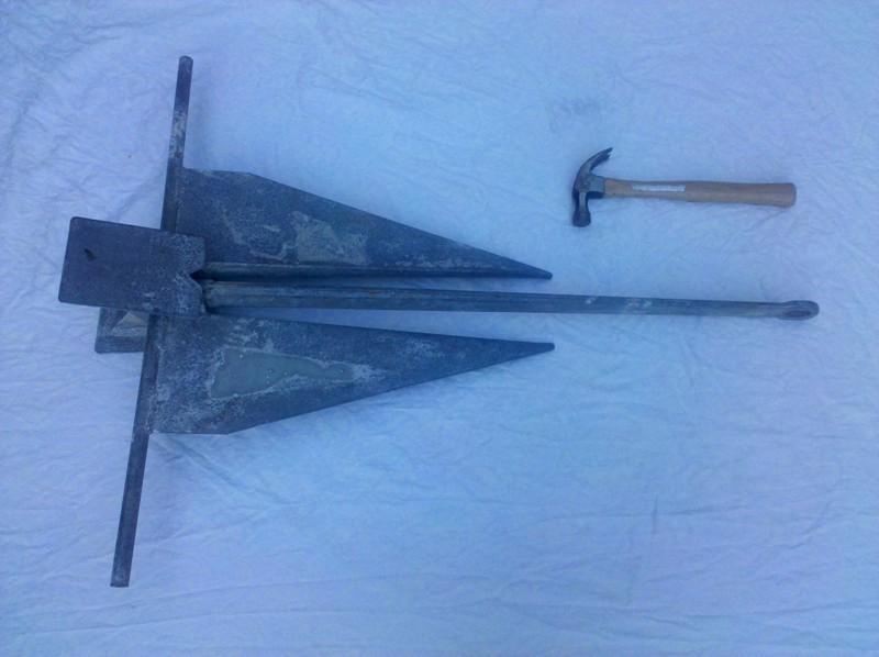 40 pound danforth-type anchor -- get ready for hurricane season