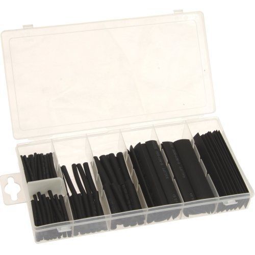 Anytime tools 127 pc heat shrink wire wrap cable sleeve tubing sets assorted