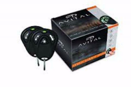 New avital 3100l 3-channel car alarm with 2 remotes keyless entry car alarm