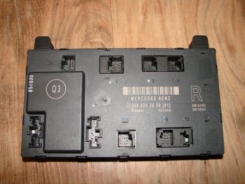Mercedes benz  clk350 clk550 clk63 w209 right door control module #2098202026