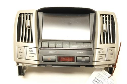 04 05 06 lexus rx330 navigation display unit 86110-48110