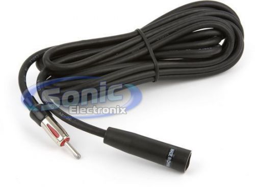 New! metra 44-ec144 12 ft. antenna extension cable w/ impedance matching caps