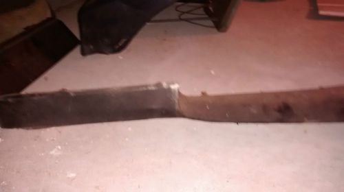 Pontiac fiero lower bumper deflector