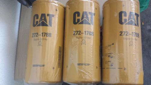 3  new caterpillar 272-1788 engine oil filters