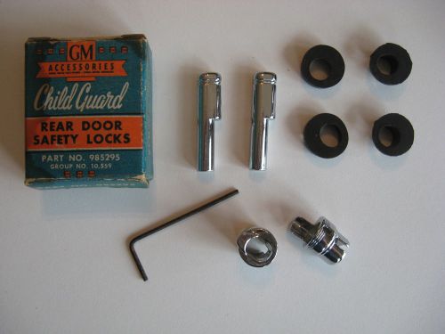 1960s chevrolet pontiac buick oldsmobile safety door lock knobs