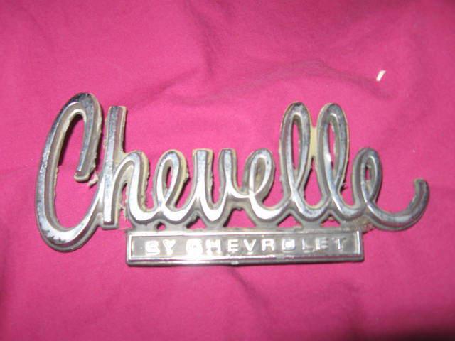 Chevelle by chevrolet emblem