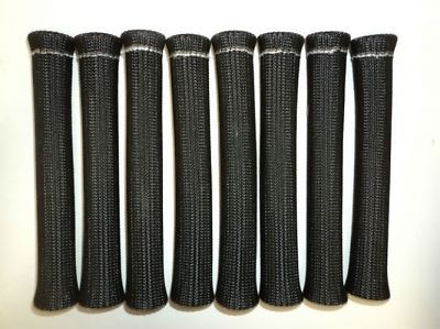 Hooked on products hhr017-8 7.5in sparkplug boots (black)- 8pc