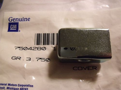 1966 - 1970 corvette choke housing cover gm nos