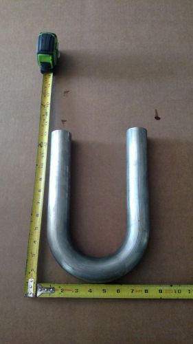 1 3/4&#034; - 304 stainless steel - .065 wall - 3&#034; clr - not exactly 180° bend
