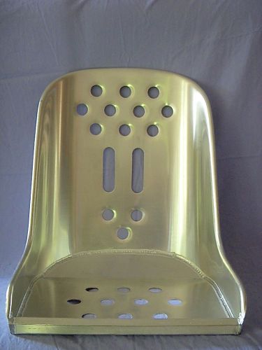 Custom 18&#034; aluminum hot rod bomber lite seat - hunt&#039;s seats - oem - made in usa