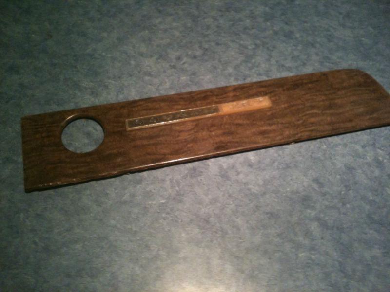 1967 67 1968 68 cougar xr7 passenger woodgrain panel dash trim wood grain 