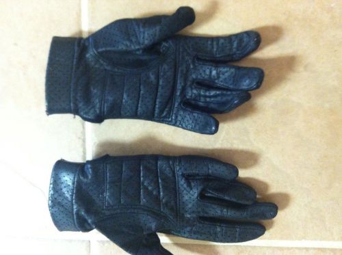Harley davidson leather gloves women's size small