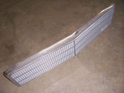 1974 chevrolet chevelle malibu front chrome grille trim insert hot rod parts